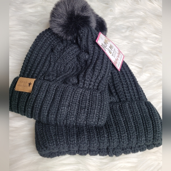 Simply Southern Accessories - NWT Mommy & me beanie caps